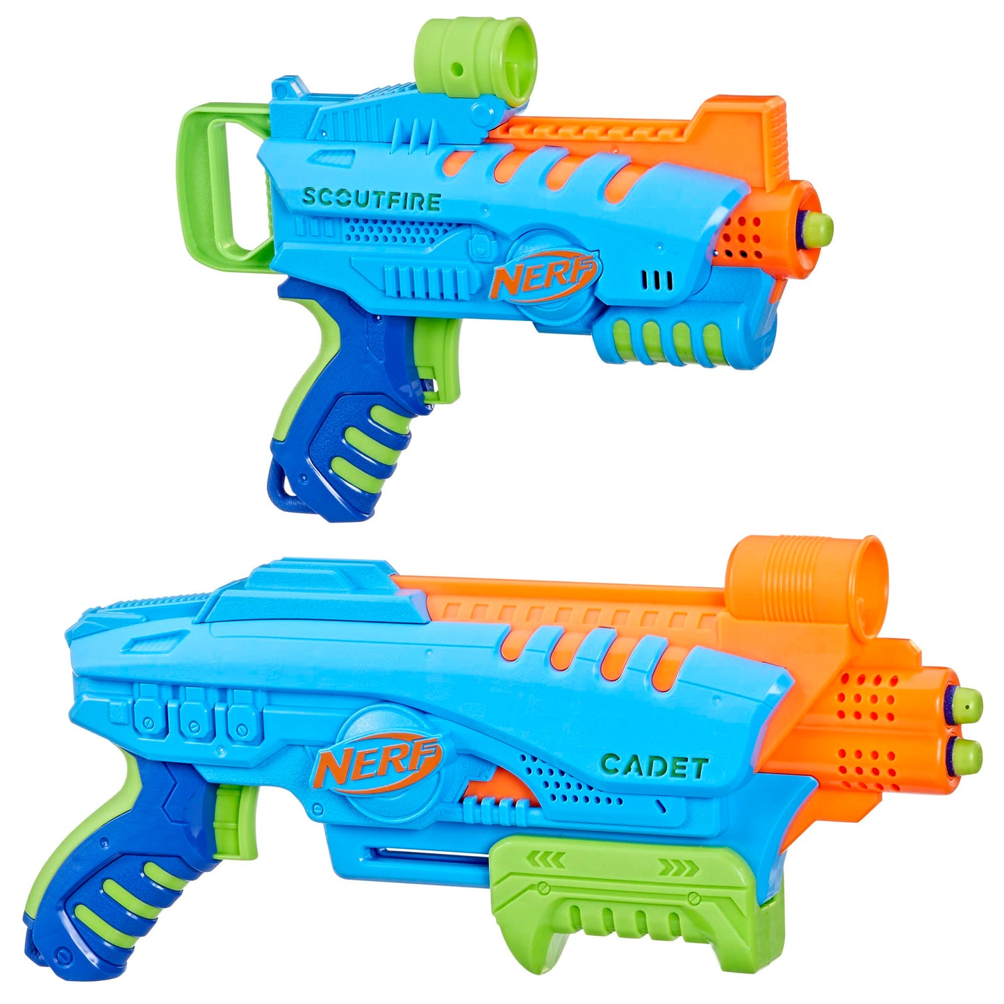 Nerf Elite Junior Ultimate Starter Set, 2 Blasters, 15 Nerf Elite Darts