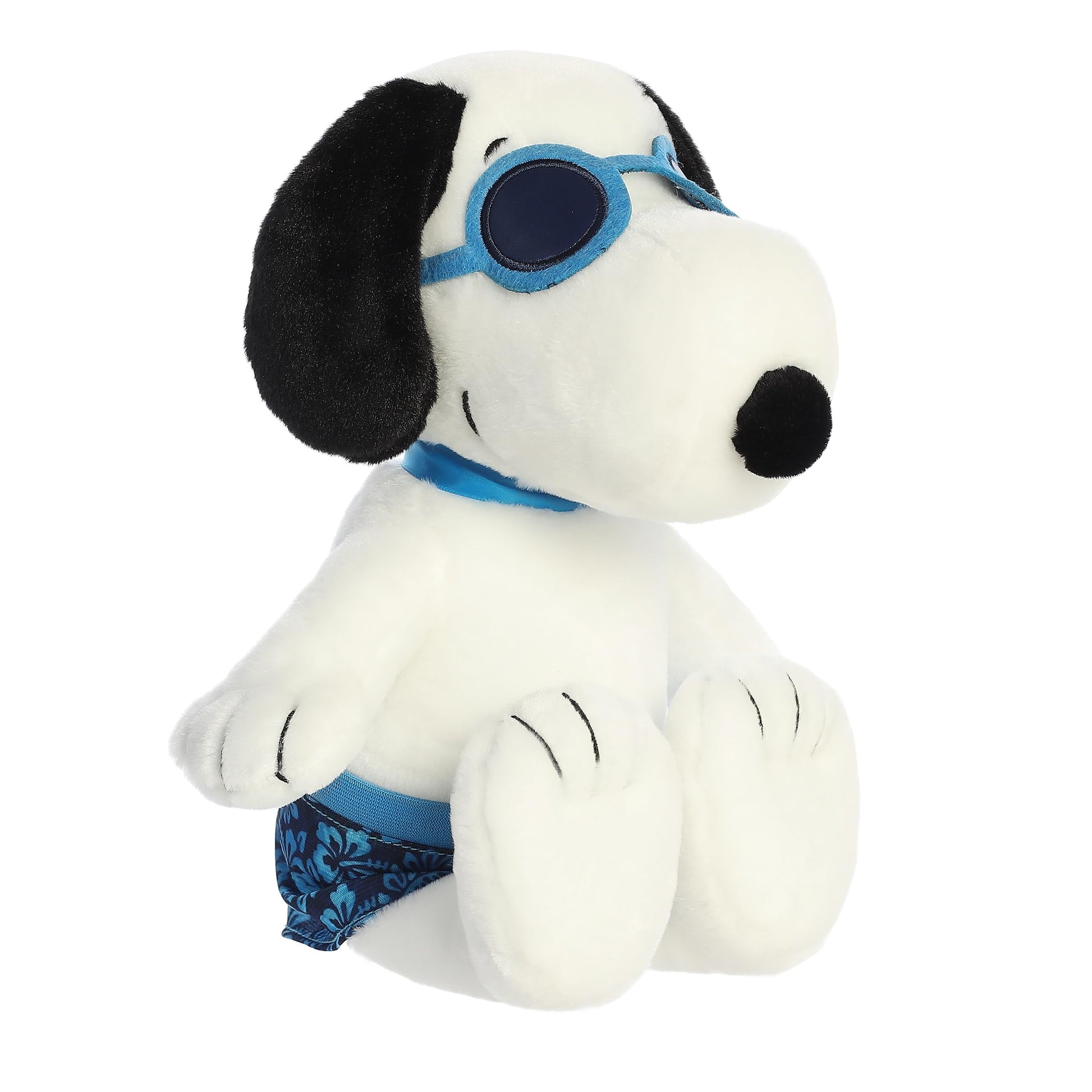 Aurora® Adorable Peanuts® Surfer Snoopy™ Stuffed Animal - Officially Licensed Toys for All Snoopy Fans - Nostalgic Gift for Adults and Birthday