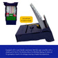 Baron Barclay Bid Pal - Bridge Bidding Devices for The Card Game Bridge - Set of 4 (Blue)