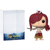 Funko Erza Scarlet: P o p ! Animation Vinyl Figurine Bundle with 1 Compatible 'ToysDiva' Graphic Protector (1046-57338 - B)
