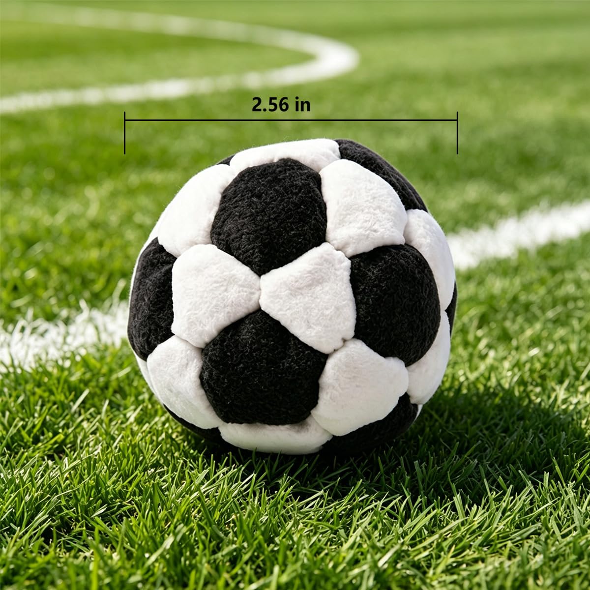 Aurellorzo Footbag 32-Panel Pellet Filled Kick Bag, Soft Durable Juggling Ball for Foot Coordination Training, Outdoor Play, Stress Relief Toy (6