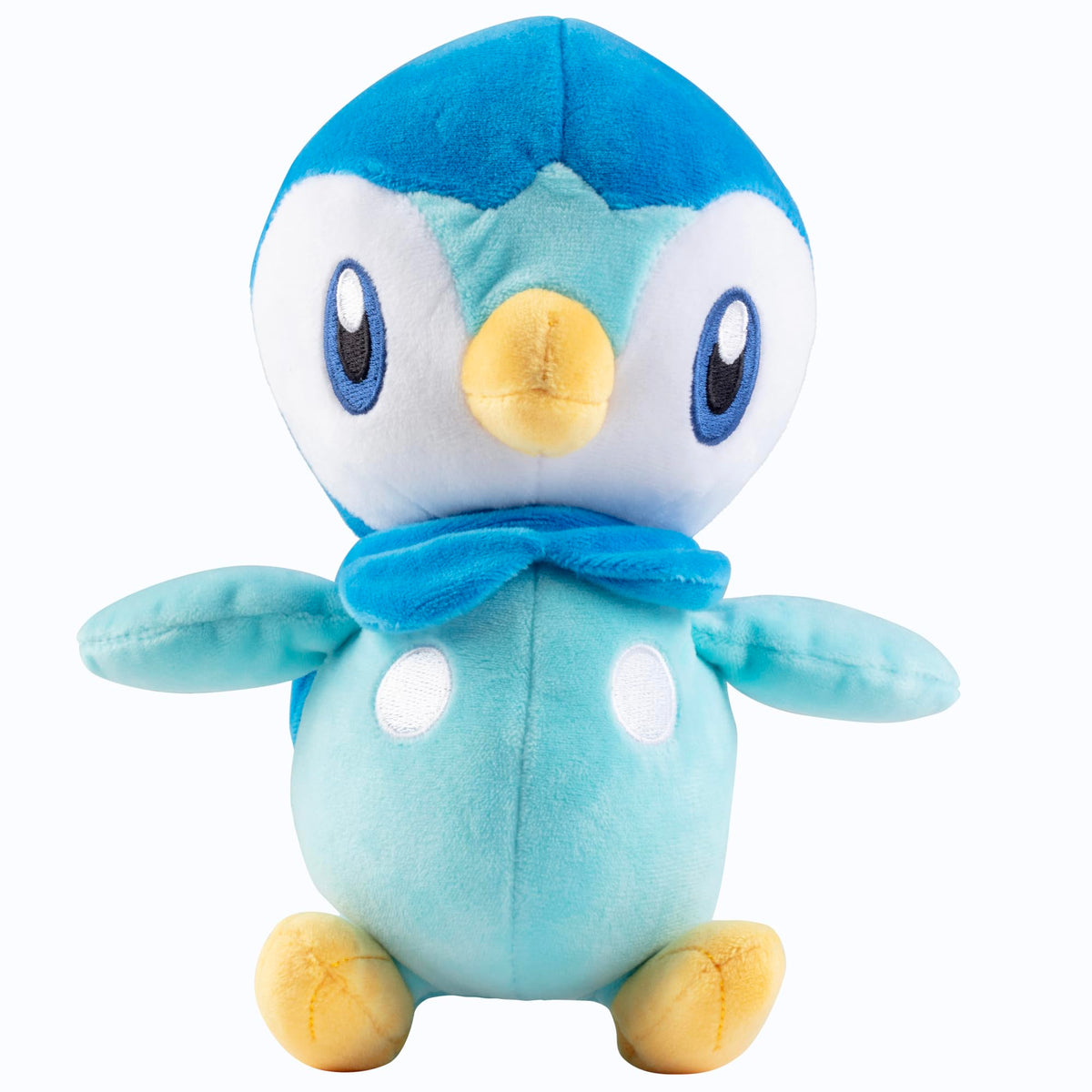 Pokemon 8" Piplup Plush - Diamond and Pearl Starter - Officially Licensed - Quality Soft Stuffed Animal Toy Figure - Gift for Kids, Girls, Boys - 2+
