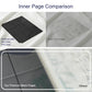 900 Pockets Baseball Card Binder with Premium Black Pages & Sleeves - Trading Card Holder Album Storage Protector for Collectors, Boys & Girls Gift