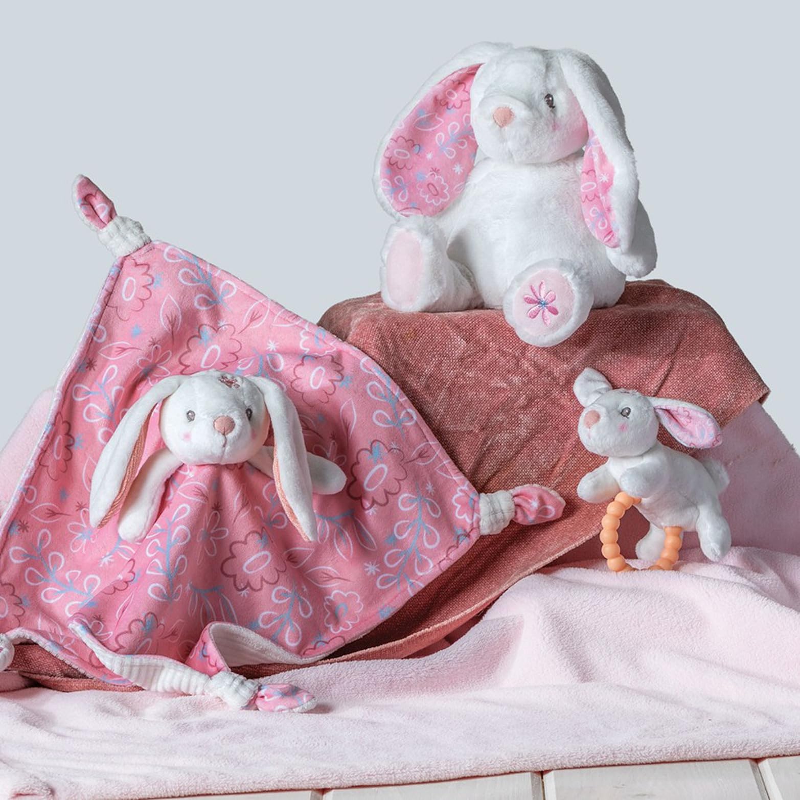 Mary Meyer Stuffed Animal Soft Toy, 10-Inches, Bella Bunny