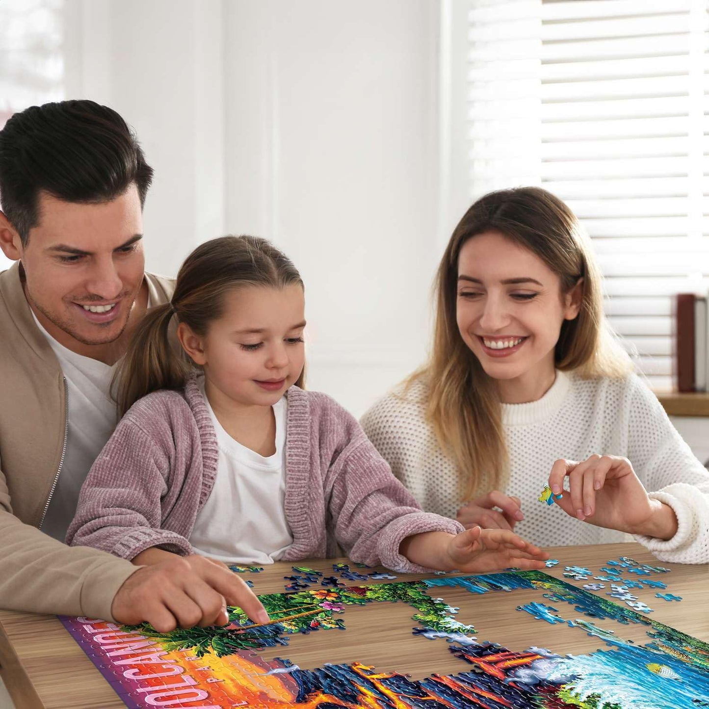 Boardwalk Hawai?i Volcanoes 500 Piece Jigsaw Puzzle Tropical Ocean Hawaii Puzzles with Premium Box, Gift for Adults and Family 16"x20"