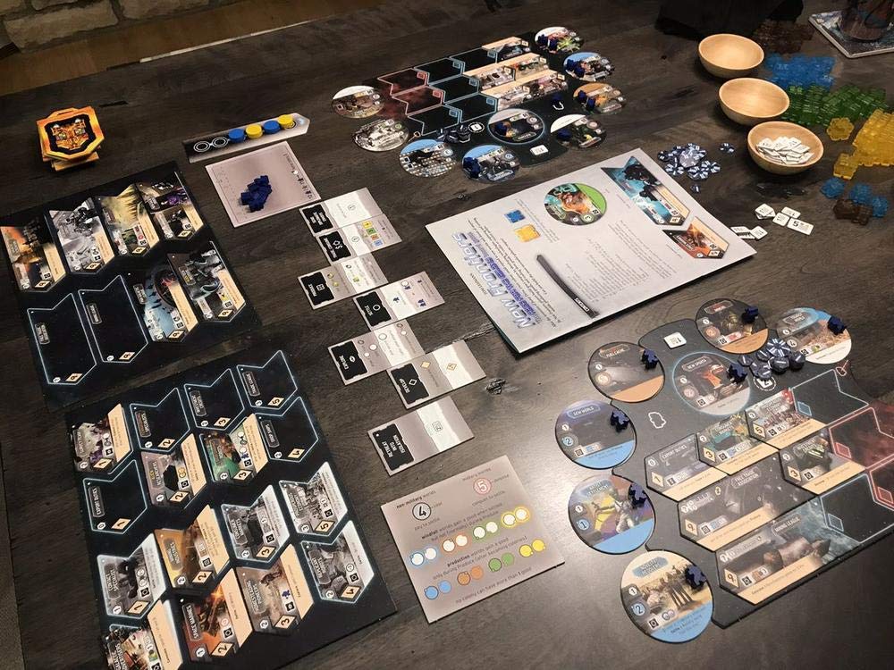 Rio Grande Games New Frontiers: Race for The Galaxy Board Game, Strategy for 2-5 Players