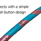 SpinMajik Kid's Hula Hoop Handmade for Fitness, Dance and Fun! Choose Your Tape Color and Child's Size (Teal & Sparkles, Medium (32"))