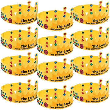 God Has Promised Me a Crown Craft Kit - Makes 12 - Crafts for Kids and Fun Home Activities