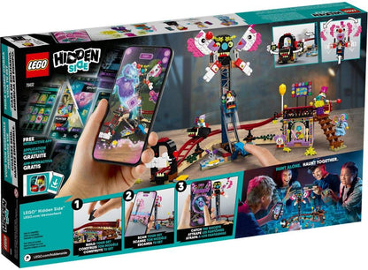 LEGO Hidden Side Haunted Fairground 70432 Popular Ghost-Hunting Toy, Cool Augmented Reality LEGO Set for Kids, New 2020
