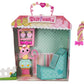Lalaloopsy Silly Hair Scoops Waffle Cone Doll & Pet Cat, 13" Ice Cream Multicolor Hair Styling Doll & 11 Accessories, Salon Playset - Kids Gifts, Toys