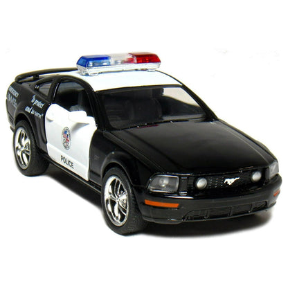 KiNSMART - 2006 Ford Mustang GT 1:38 Scale 5" Die Cast Metal Model Toy Car (Police)