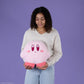 Tomy Mofulatto Kirby Plush - Flat Kirby Plush Figure with Fluffy Texture - Officially Licensed Collectibles and Gamer Decor - Video Game Gifts for Him