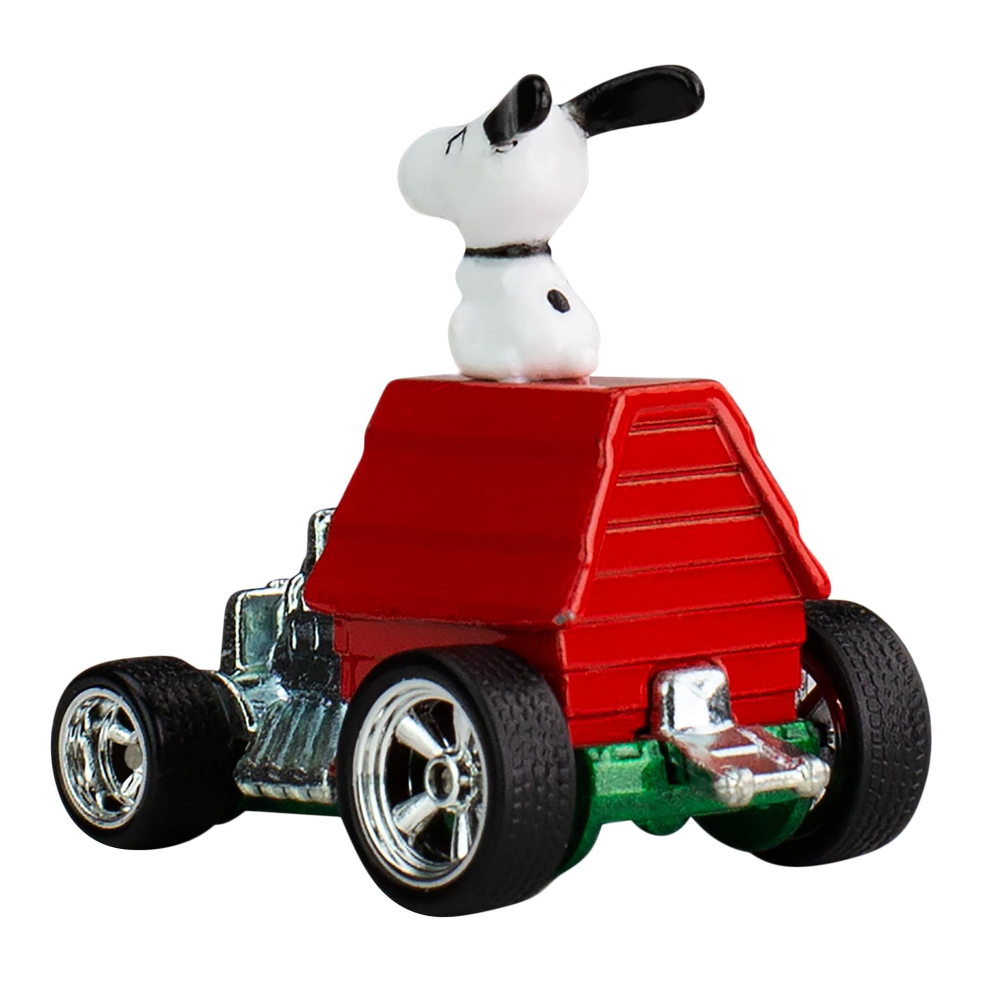 Hot Wheels Premium Pop Culture Peanuts Racing Club Snoopy on Dog House 1:64 Scale Diecast Vehicle