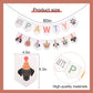 Let’s Pawty Dog Banner - Dog Happy Birthday Banner, Puppy Party Garland, Pet Birthday Decoration for Dogs Lovers, Puppy Shower or Adoption Celebration
