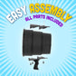 Airzooka Air Blaster- Blows 'Em Away - Air Toy for Adults and Children Ages 6 and Older - Black