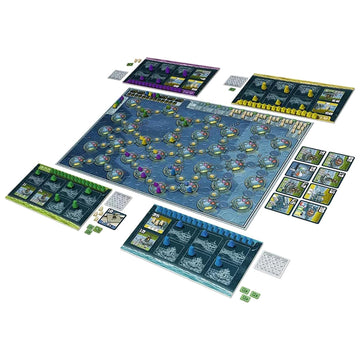 Rio Grande Games Power Grid Board Game, Space Colonization Economic Strategy, 2-6 Players, 45-90 Minutes, Ages 14+
