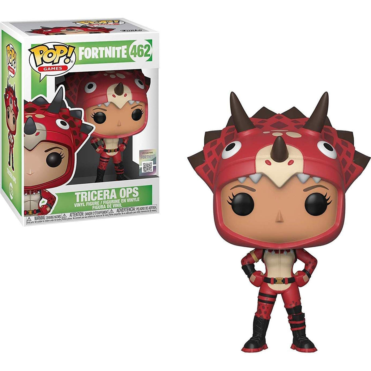 Funko Pop! Games: Fortnite - Tricera Ops, Multicolor