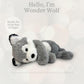 World's Softest Plush Stuffed Animal for Baby, Toddler, Kids, Adults - Adorable Toy Made from Kid-Friendly, Quality Materials - Lushee Wonder Wolf