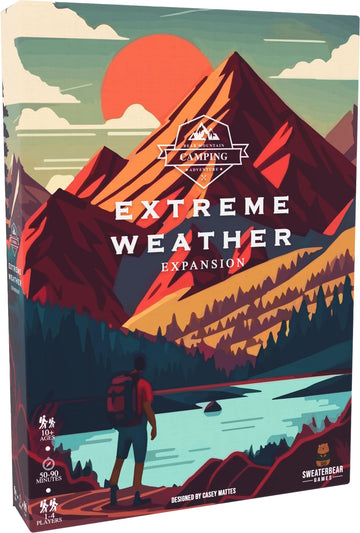 Extreme Weather Expansion | Designed to be Added to Bear Mountain Camping Adventure Base Game | Easy to Learn | Ages 10+ | for 1-4 Players | Perfect