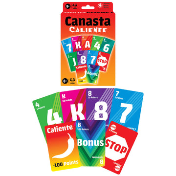 Winning Moves Canasta Caliente, Classic Latin Styled Rummy Card Game
