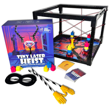 Tiny Laser Heist - Hilarious 3D Heist Game, Outsmart & Negotiate for the Loot, Fun Cooperative Board Game for Ages 12+, Perfect for Game Nights