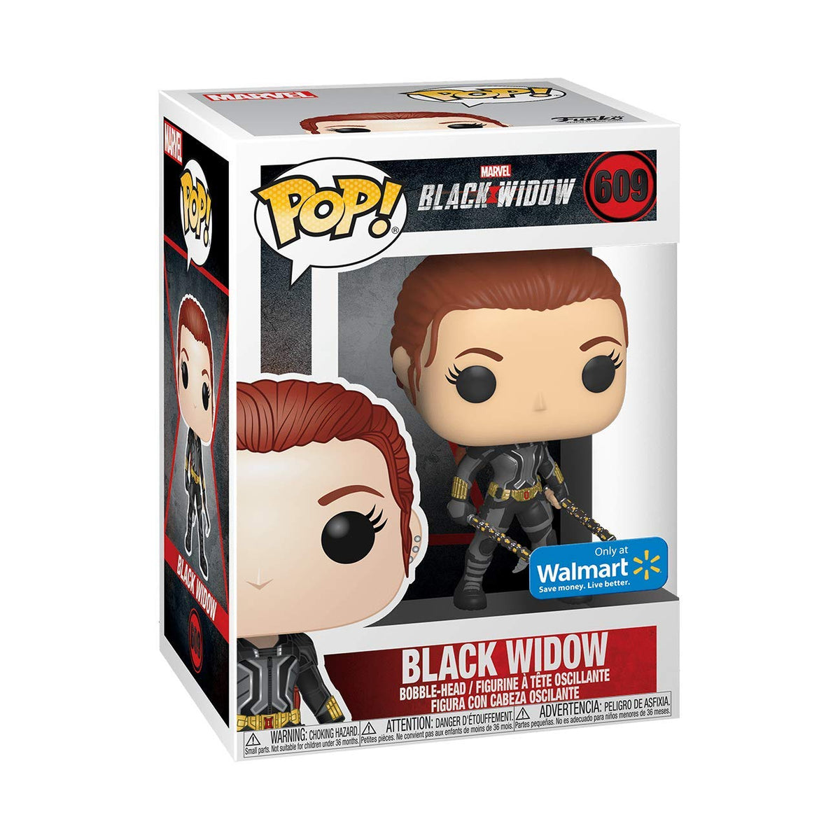Pop Funko Marvel Black Widow Special Edition
