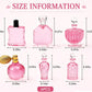 6Pcs Miniature Cosmetic Set - 1:12 Scale Realistic Perfume Bottles for Dollhouse Bathroom, Vanity, Beauty & Spa Theme, DIY Micro Scene, Collector