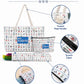 Miyxsin American Mahjong Bags for Tiles and Racks, 3 Pcs Empty Mahjong Carrying Bags, Large Canvas Travel Carry for Travel Mah Jong Accessories,
