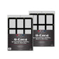 BCW Wall Mountable Trading Card Display Frame -2ct | 9 Card Screwdown Holder | High-Impact Crystal Clear Polystyrene