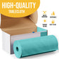 Exquisite Party Solids 54 Inch X 300 Feet Aqua Plastic Table Cover Roll in A Cut - to - Size Box with Convenient Slide Cutter. Cuts Up to 36 Rectangle