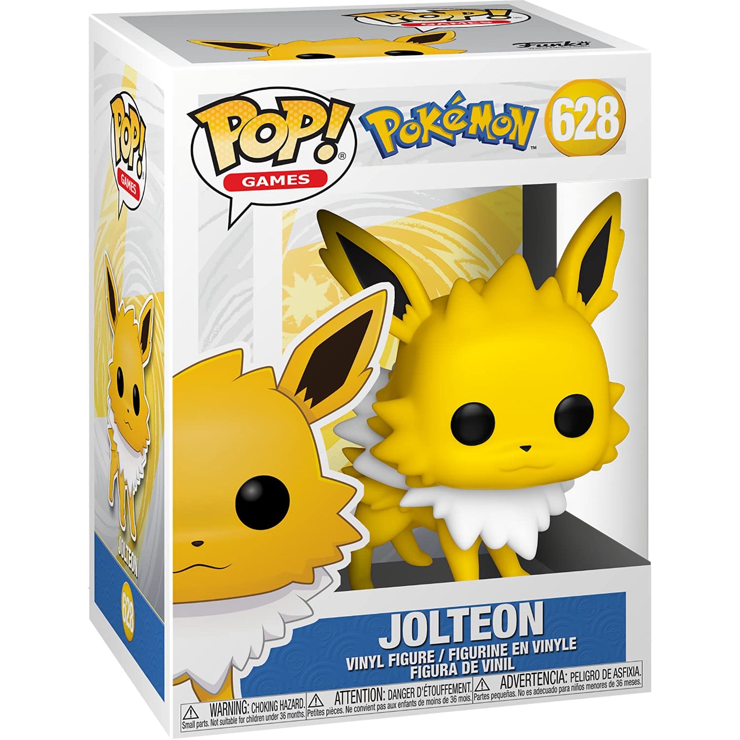 Jolte o n: Fun ko P o p ! Games Vinyl Figurine Bundle with 1 Compatible 'ToysDiva' Graphic Protector (628-50546 - B)