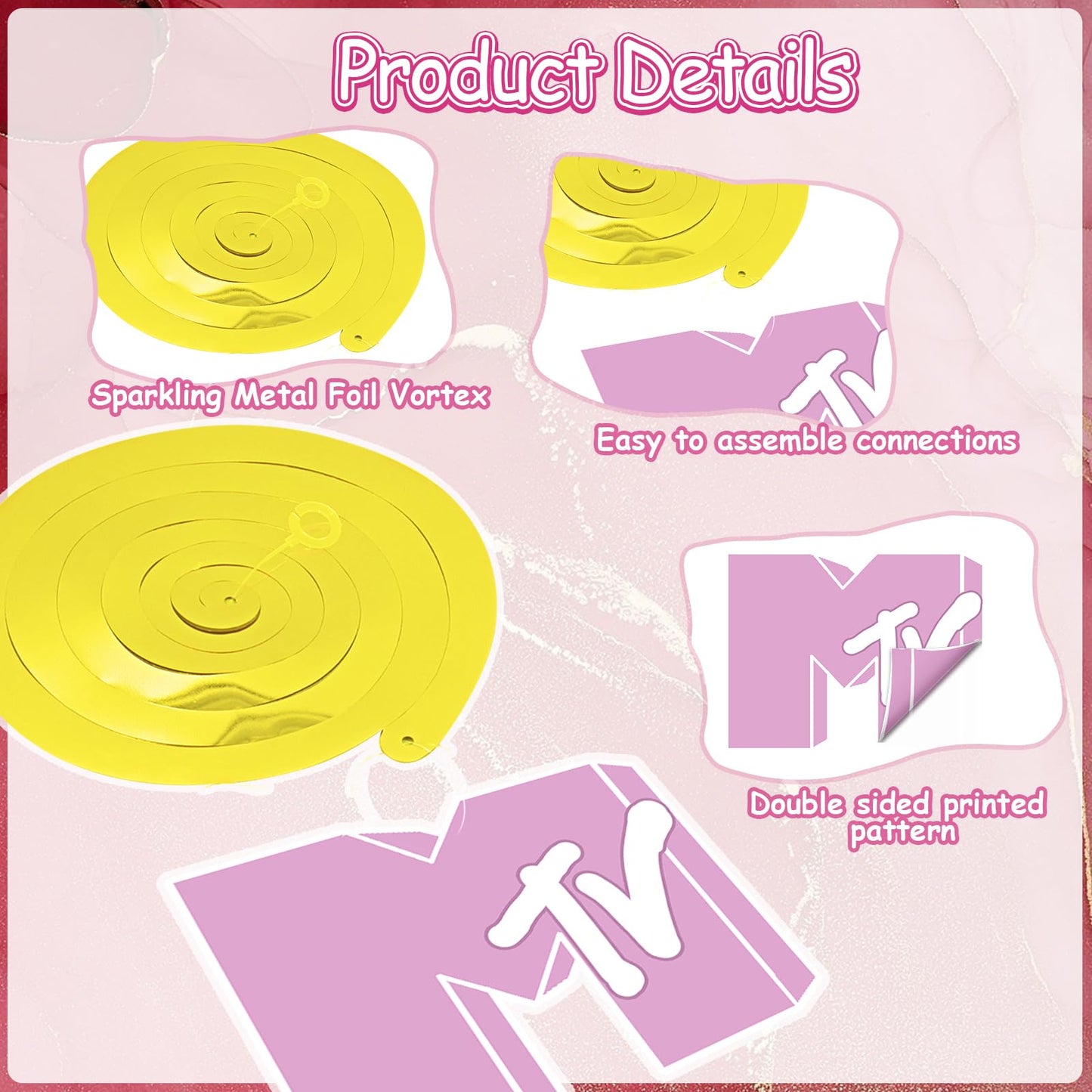 HSDSH Y2k Party Decorations for Birthday Female Bachelorette