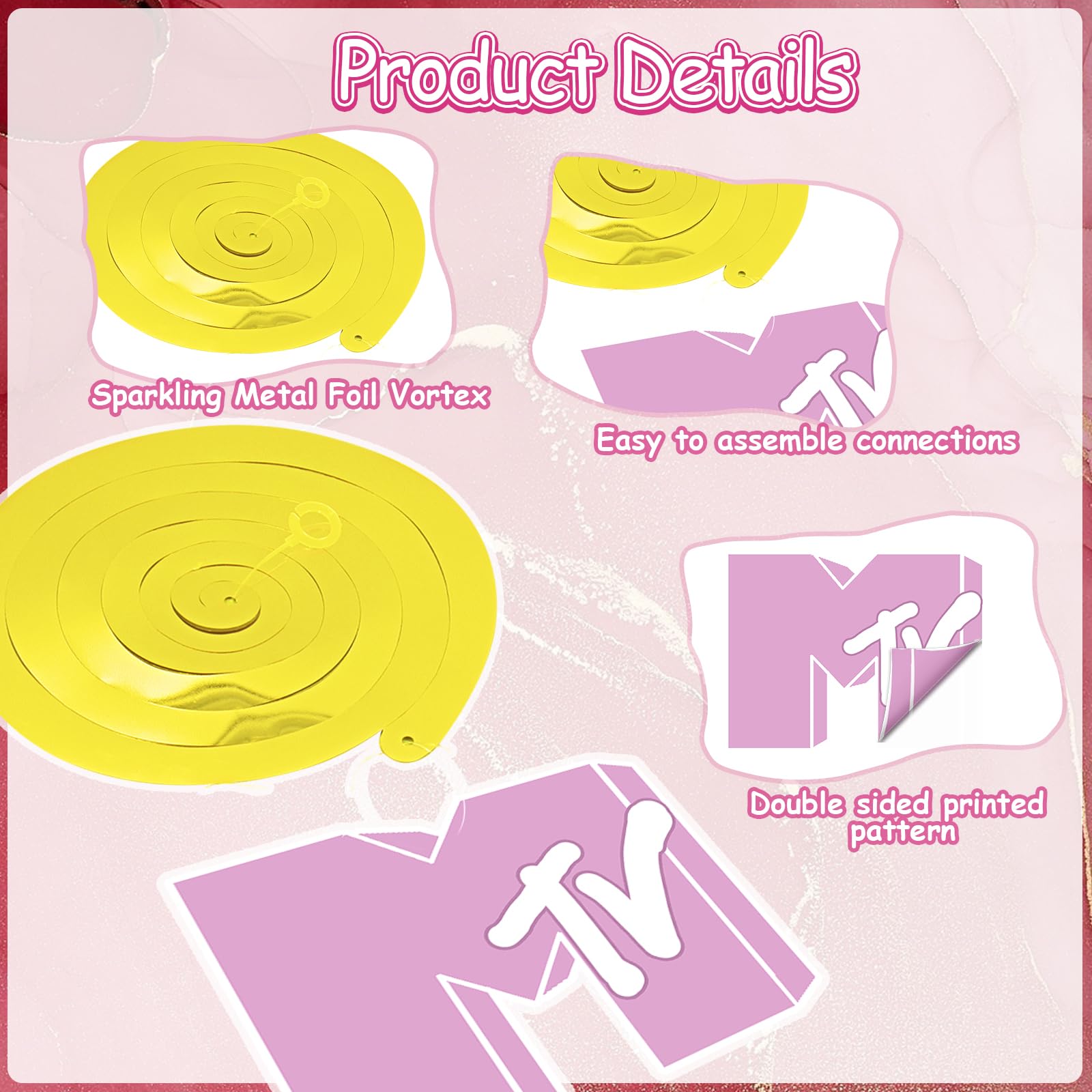 HSDSH Y2k Party Decorations for Birthday Female Bachelorette