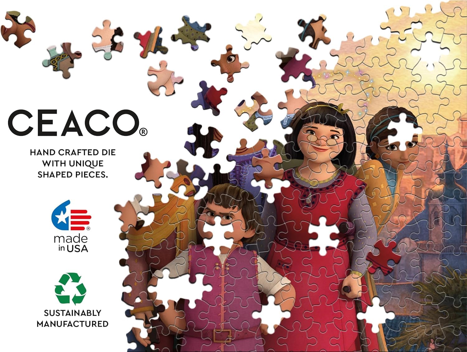 Ceaco - Disney - Wish - Valentino & Friends - 1000 Piece Jigsaw Puzzle
