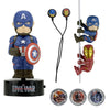 NECA Marvel Captain America Civil War - Limited Edition Gift Set (Scalers, HUBSNAPS, Body Knocker, Earbuds)
