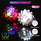 MINGOMINGO 25 Pack LED Light Up Rings Party Favors & Glow Rings for Kids