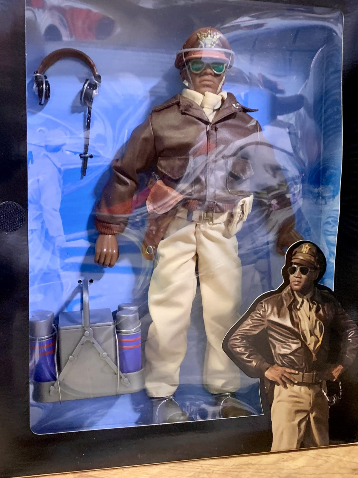 G.I. Joe - 1996 - Classic Collection - WW II Forces Collection - Tuskegee Bomber Pilot - 12 Inch Action Figure - w/ Accessories - RARE - Out of