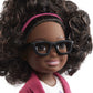 Barbie Chelsea Can Be Anything Doll & Playset, Brunette Boss Small Doll with Curly Hair, Outfit & 7 Career Accessories