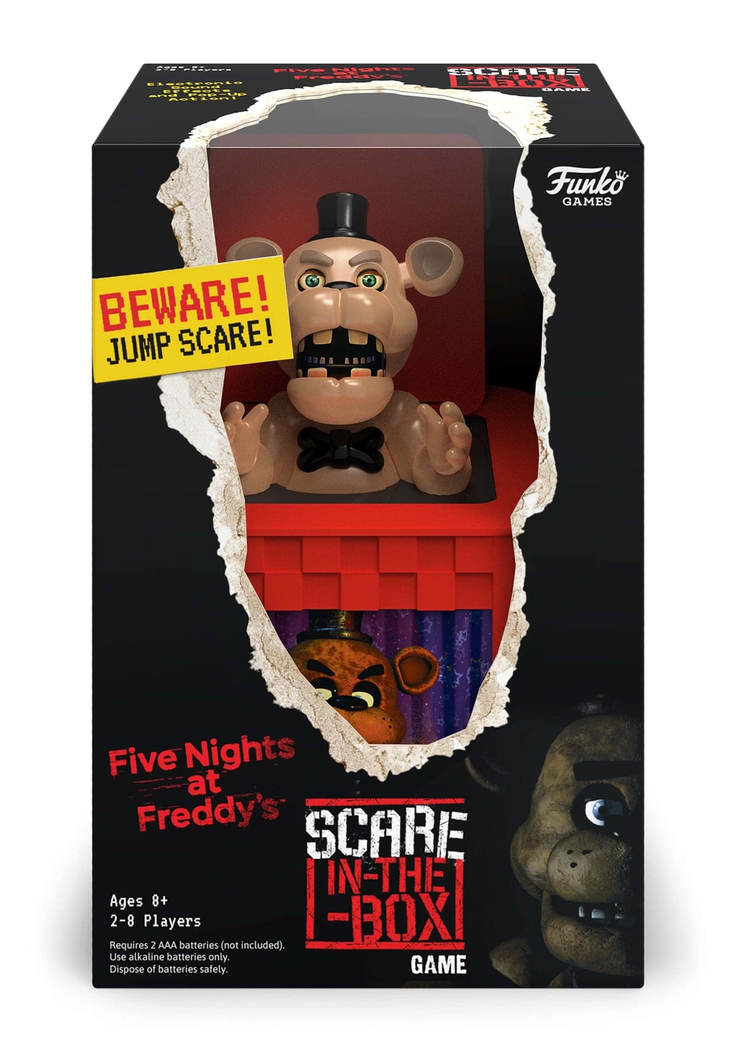Funko Five Nights at Freddy's Scare-in-The-Box Game