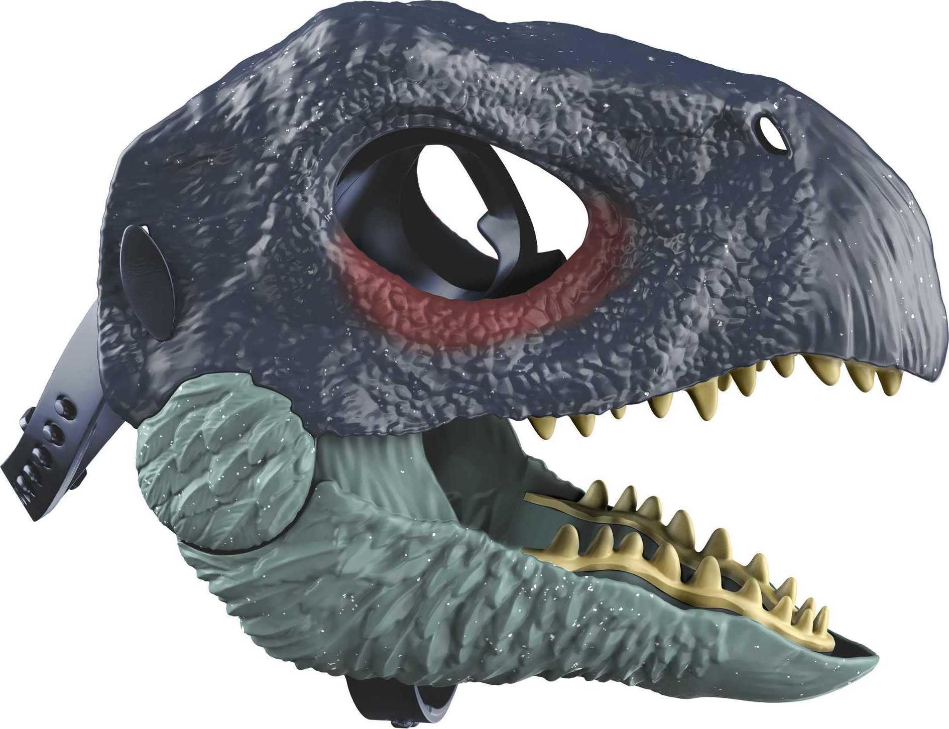 Mattel Jurassic World Dominion Therizinosaurus Dinosaur Mask with Opening Jaw, Costume and Role-Play Gift