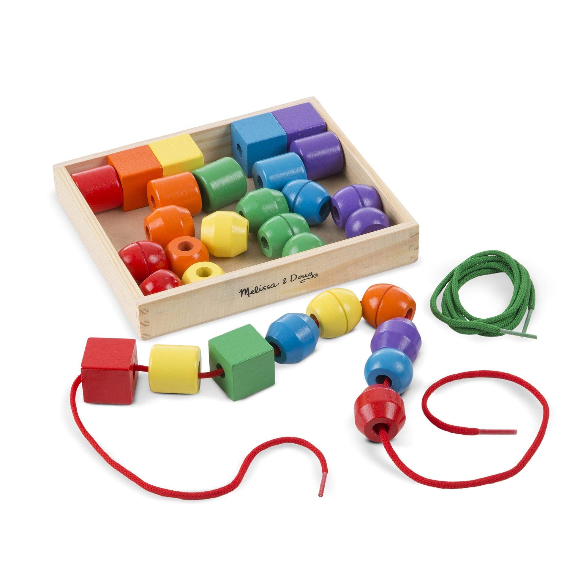 Melissa & Doug, Lacing Beads Primary
