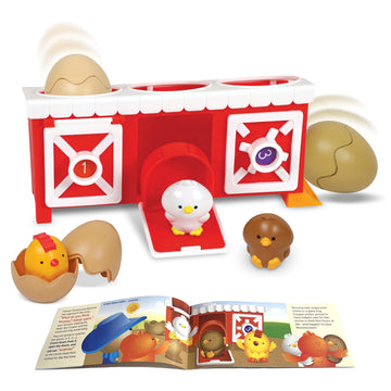 Learning Resources Peeksville Hide & Cheep Chicken Coop