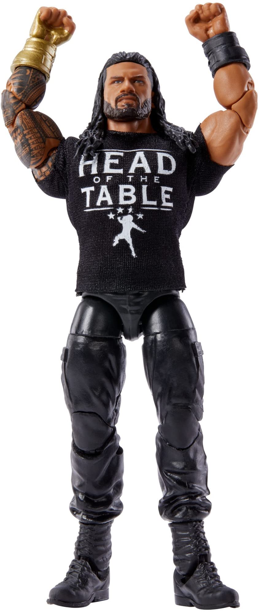 WWE Roman Reigns Top Picks Elite Collection Action Figure with Entrance Shirt, 6-inch Posable Collectible Gift for WWE Fans Ages 8 Years Old & Up