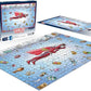 Buffalo Games - Buffalo Vortex - 500 Piece Winter Jigsaw Puzzle - Festive Holiday Puzzles for Adults - Precision-Cut Pieces, Christmas Artwork,