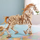 UGears Models 3-D Wooden Puzzle - Mechanical Horse Mechanoid