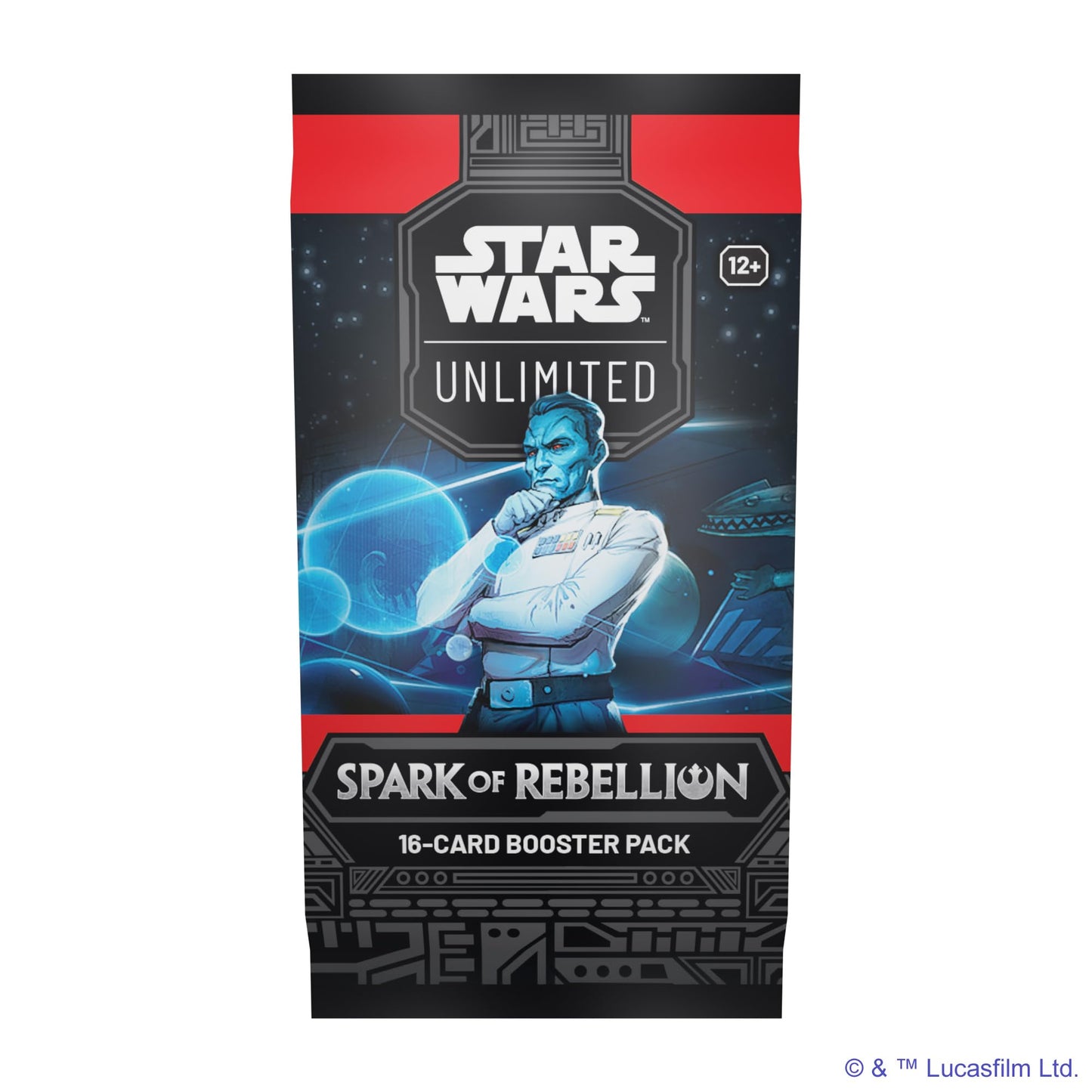Star Wars: Unlimited TCG Spark of Rebellion Booster Pack - Fast-Paced Trading Card Game for Kids and Adults, Ages 12+, 2+ Players, 20 Minute Playtime