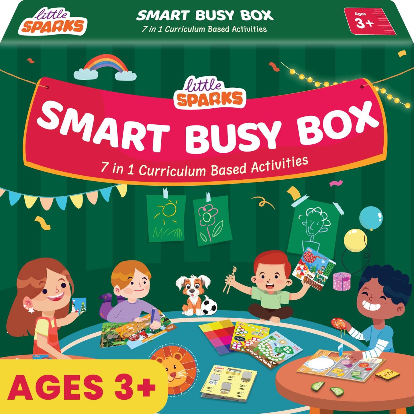 Smartivity Montessori Busy Box for Kids 3-6 Years