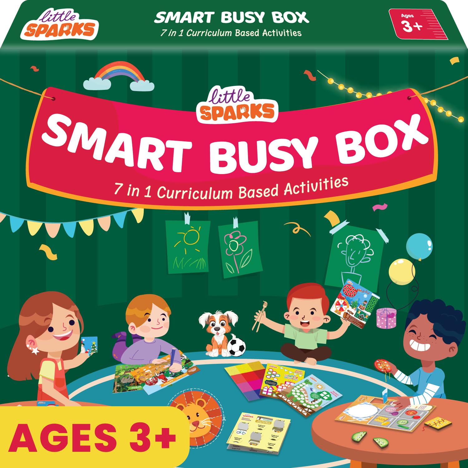 Smartivity Montessori Busy Box for Kids 3-6 Years