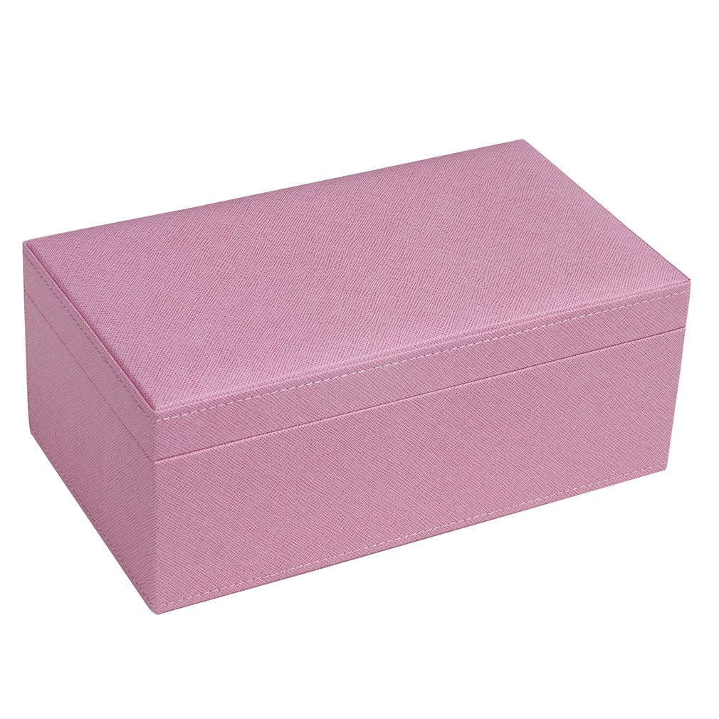 Silverman & Co. Double 9 Large Black Domino Set - Pink Case