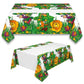 Oojami Animal Safari Theme Zoo Print Table Cover 4 Pack Tablecloth Party Supplies